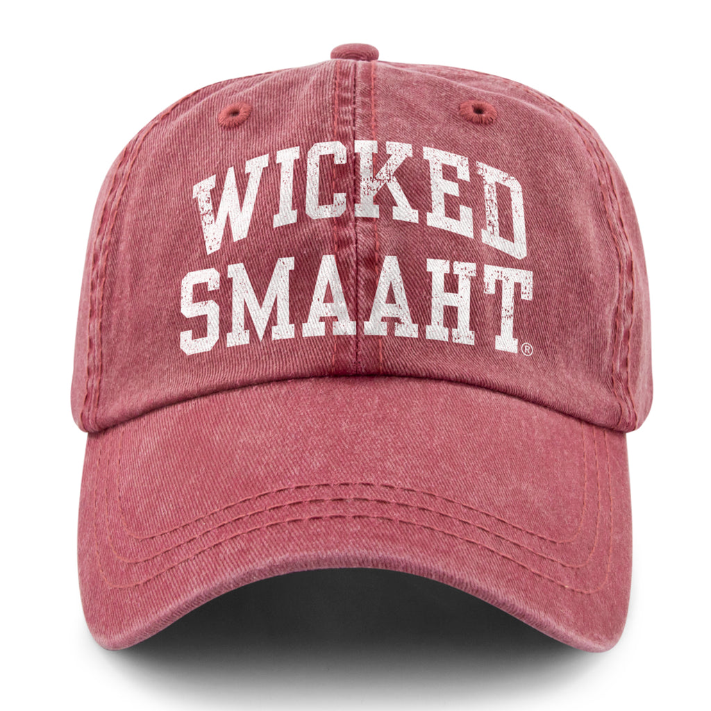 Wicked Smaaht Printed Washed Dad Hat - Chowdaheadz