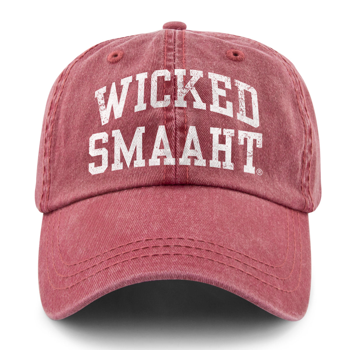 Wicked Smaaht Printed Washed Dad Hat - Chowdaheadz