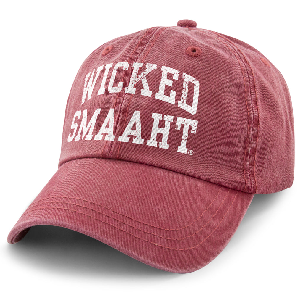 Wicked Smaaht Printed Washed Dad Hat - Chowdaheadz