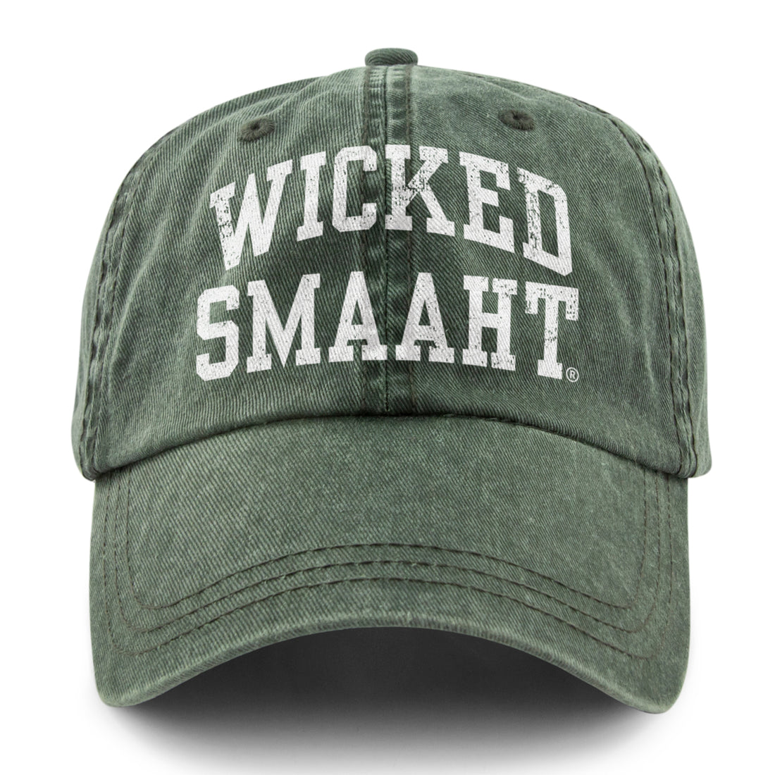 Wicked Smaaht Printed Washed Dad Hat - Chowdaheadz