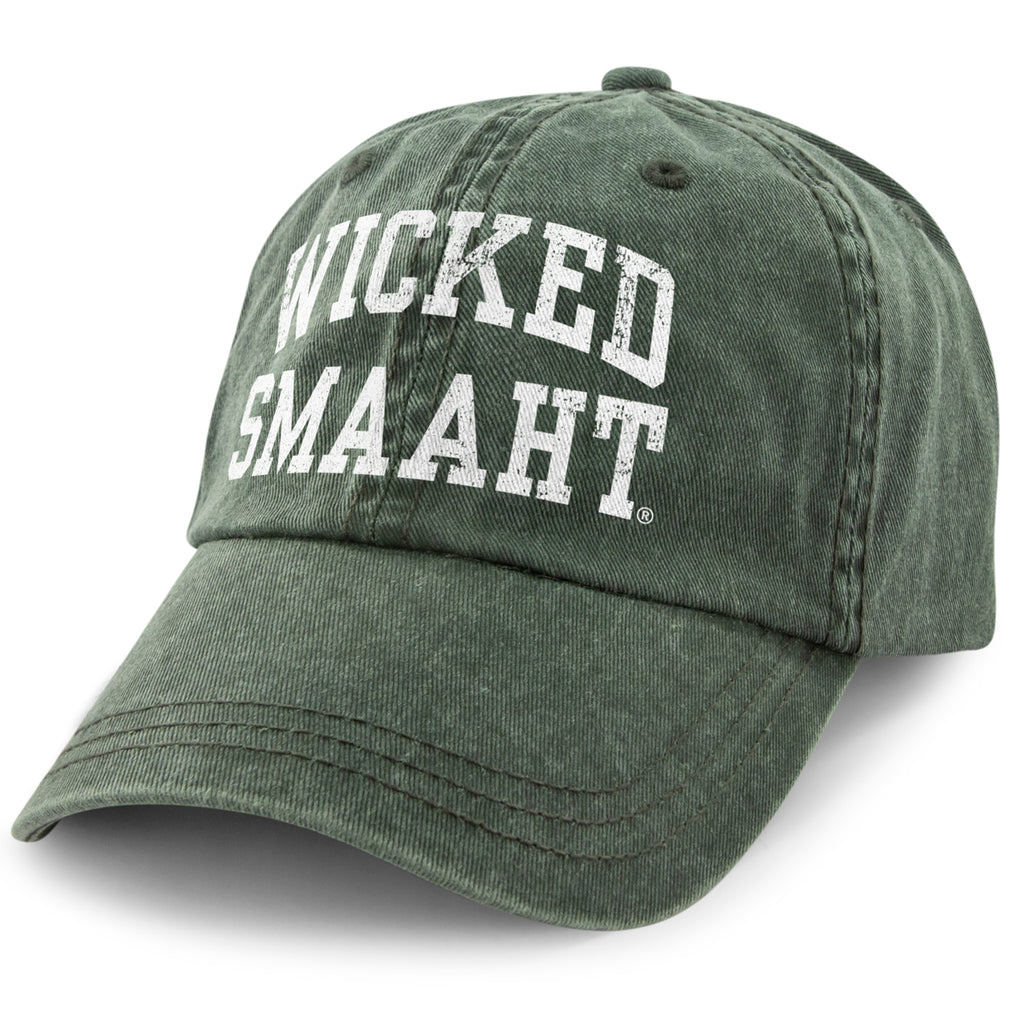Wicked Smaaht Printed Washed Dad Hat - Chowdaheadz