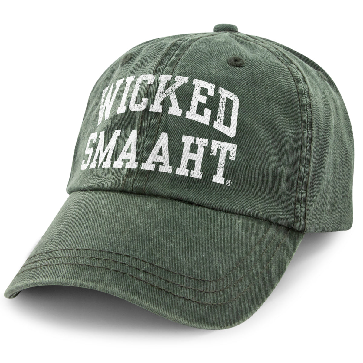 Wicked Smaaht Printed Washed Dad Hat - Chowdaheadz