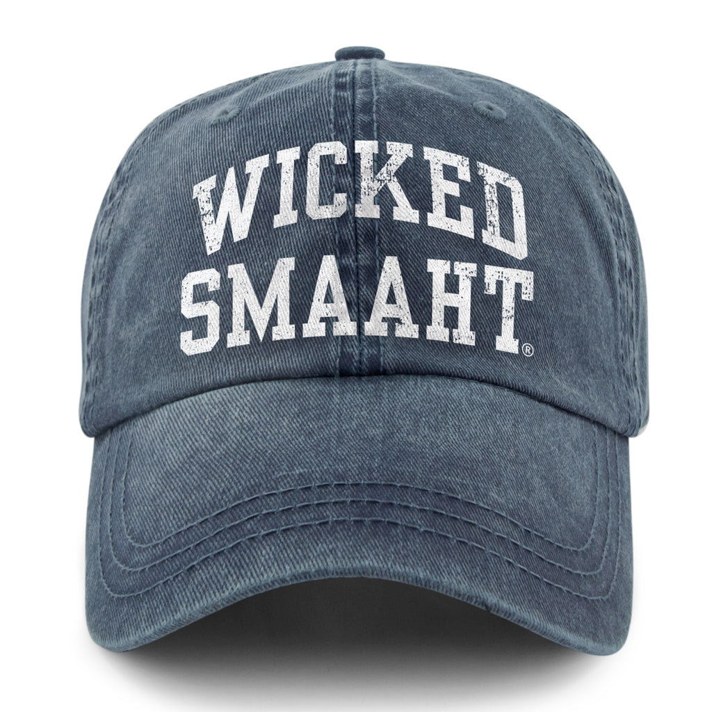 Wicked Smaaht Printed Washed Dad Hat - Chowdaheadz