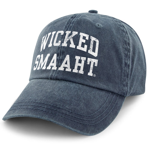 Wicked Smaaht Printed Washed Dad Hat - Chowdaheadz