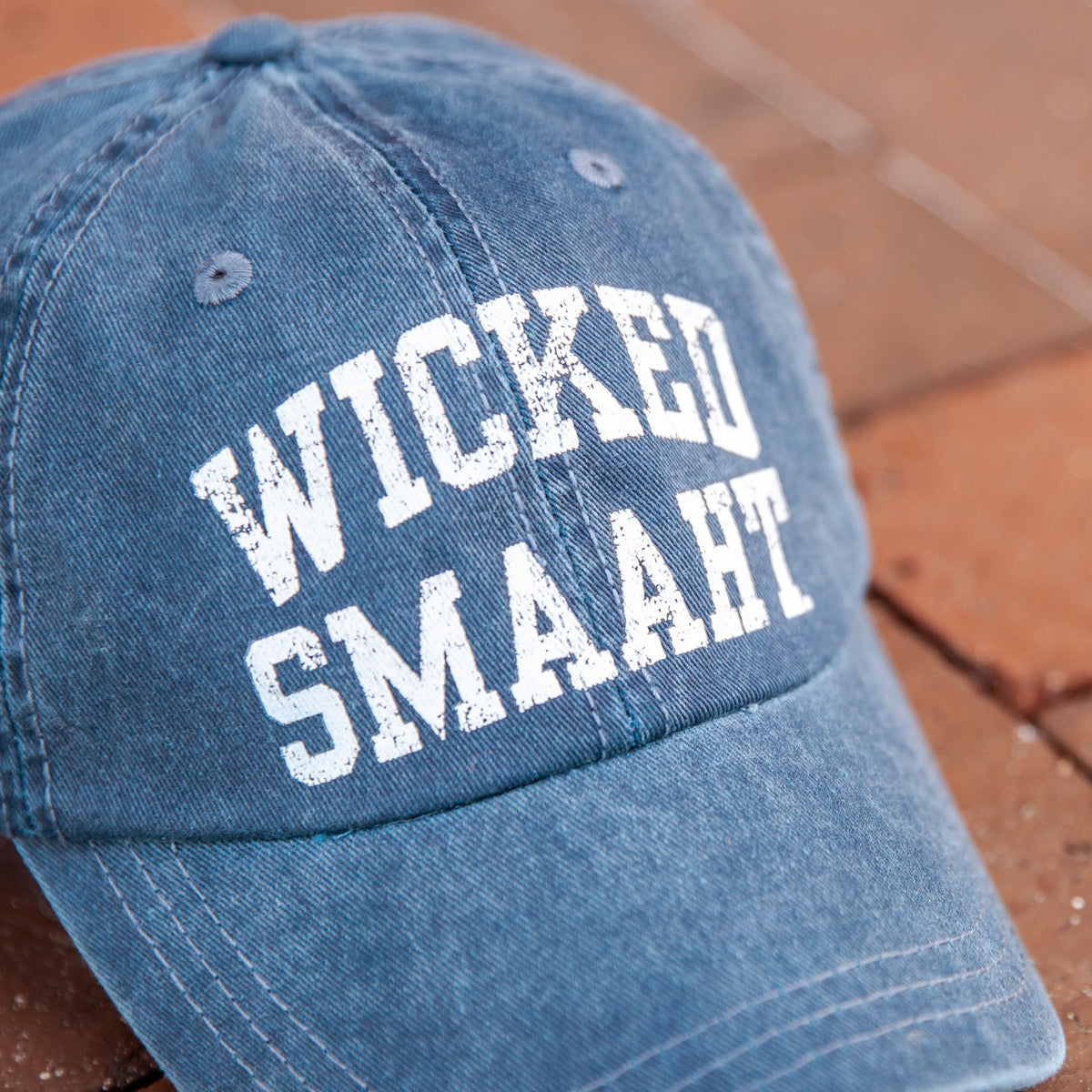Wicked Smaaht Printed Washed Dad Hat - Chowdaheadz