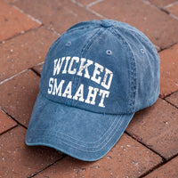 Wicked Smaaht Printed Washed Dad Hat - Chowdaheadz