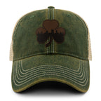 Boston Shamrock Skyline Leather Dirty Water Trucker - Chowdaheadz