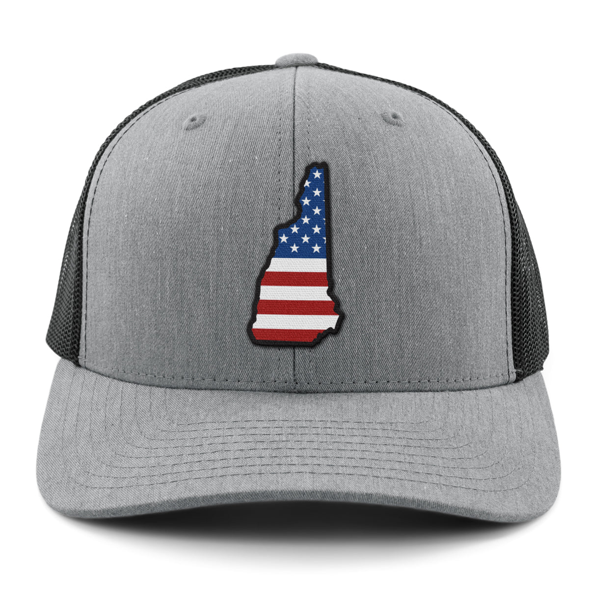 New Hampshire USA Patch Classic Snapback Trucker - Chowdaheadz