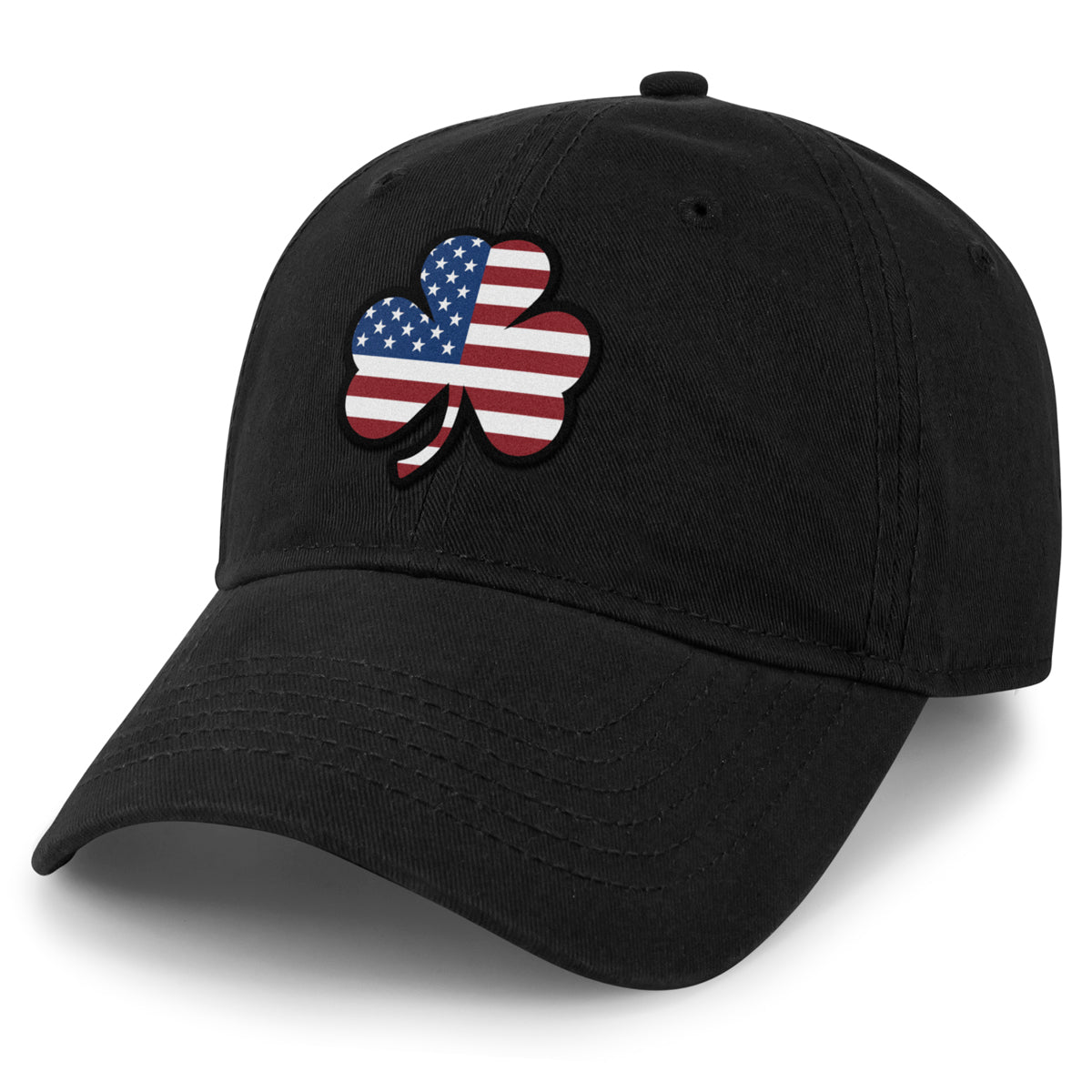 Shamrock Stars & Stripes Dad Hat - Chowdaheadz
