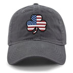 Shamrock Stars & Stripes Dad Hat - Chowdaheadz