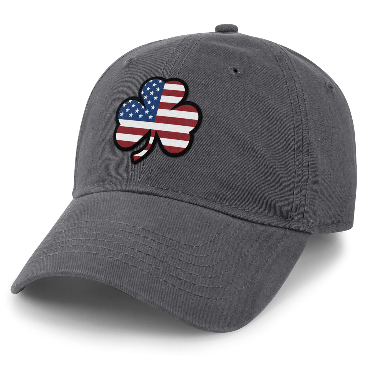 Shamrock Stars & Stripes Dad Hat - Chowdaheadz