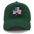Shamrock Stars & Stripes Dad Hat - Chowdaheadz