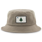 Vintage Maine Flag Bucket Hat - Chowdaheadz