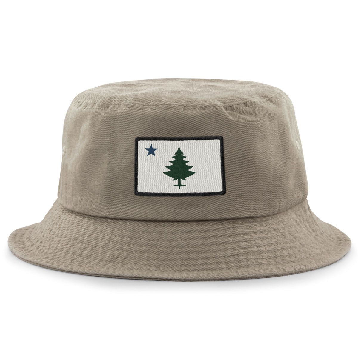 Vintage Maine Flag Bucket Hat - Chowdaheadz