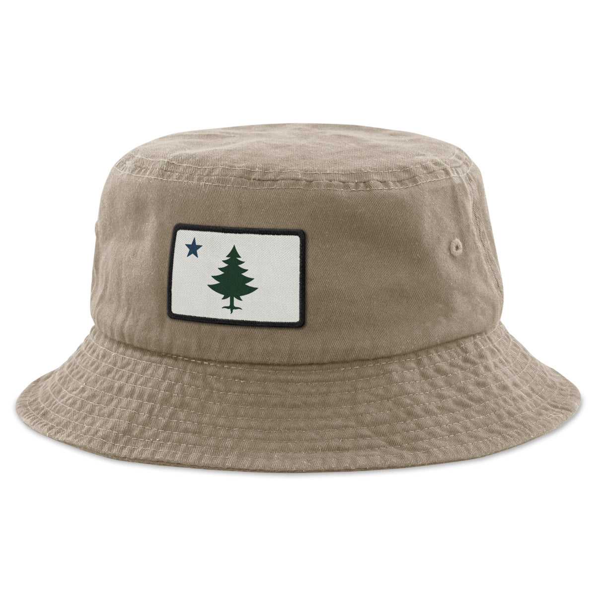 Vintage Maine Flag Bucket Hat - Chowdaheadz