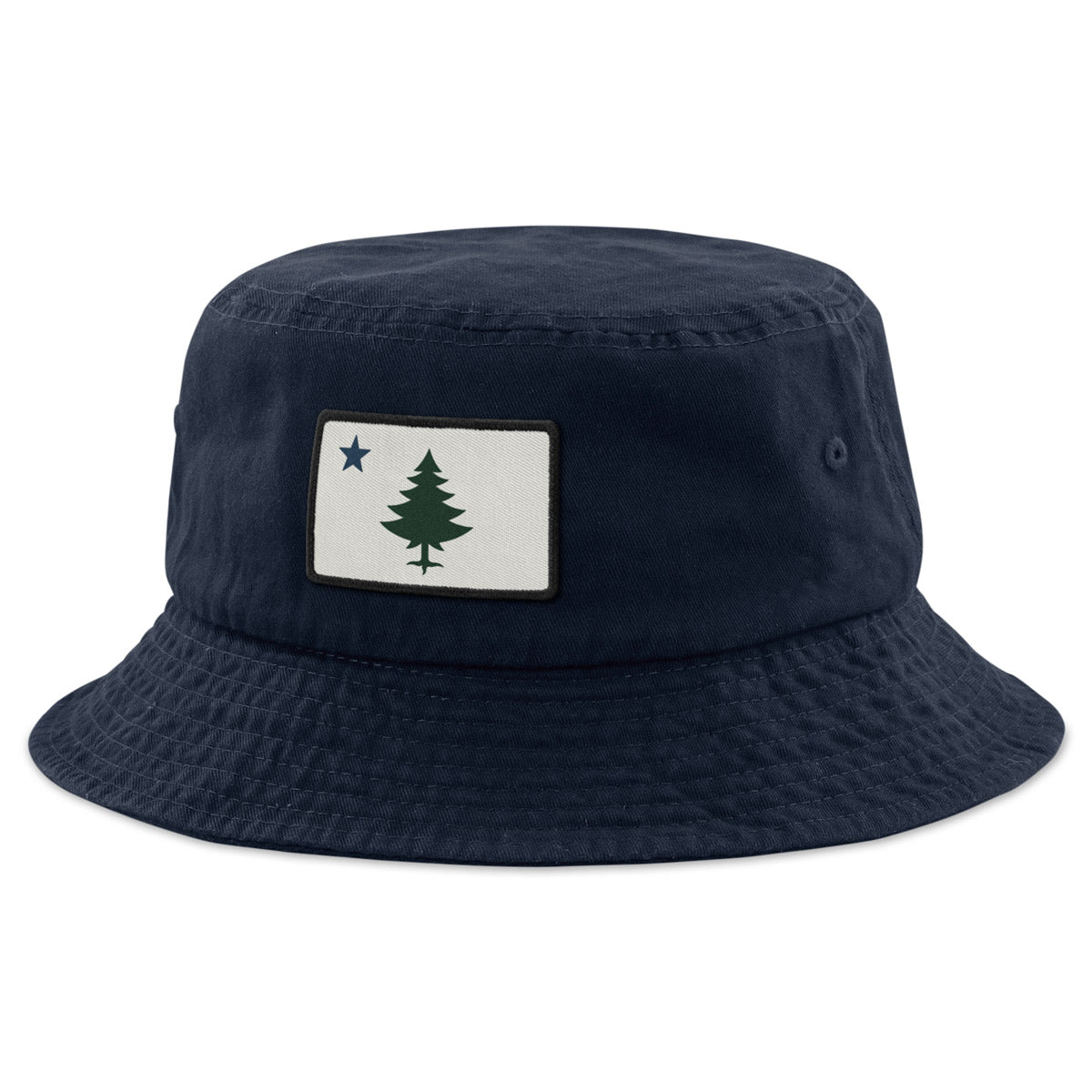 Vintage Maine Flag Bucket Hat - Chowdaheadz