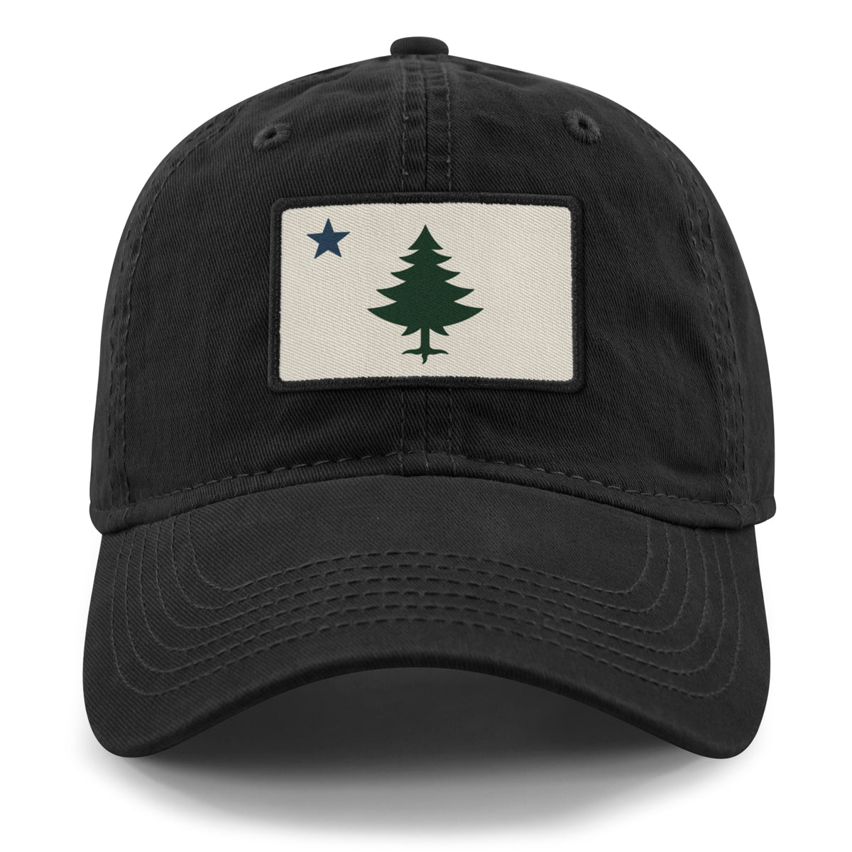 Vintage Maine Flag Dad Hat - Chowdaheadz