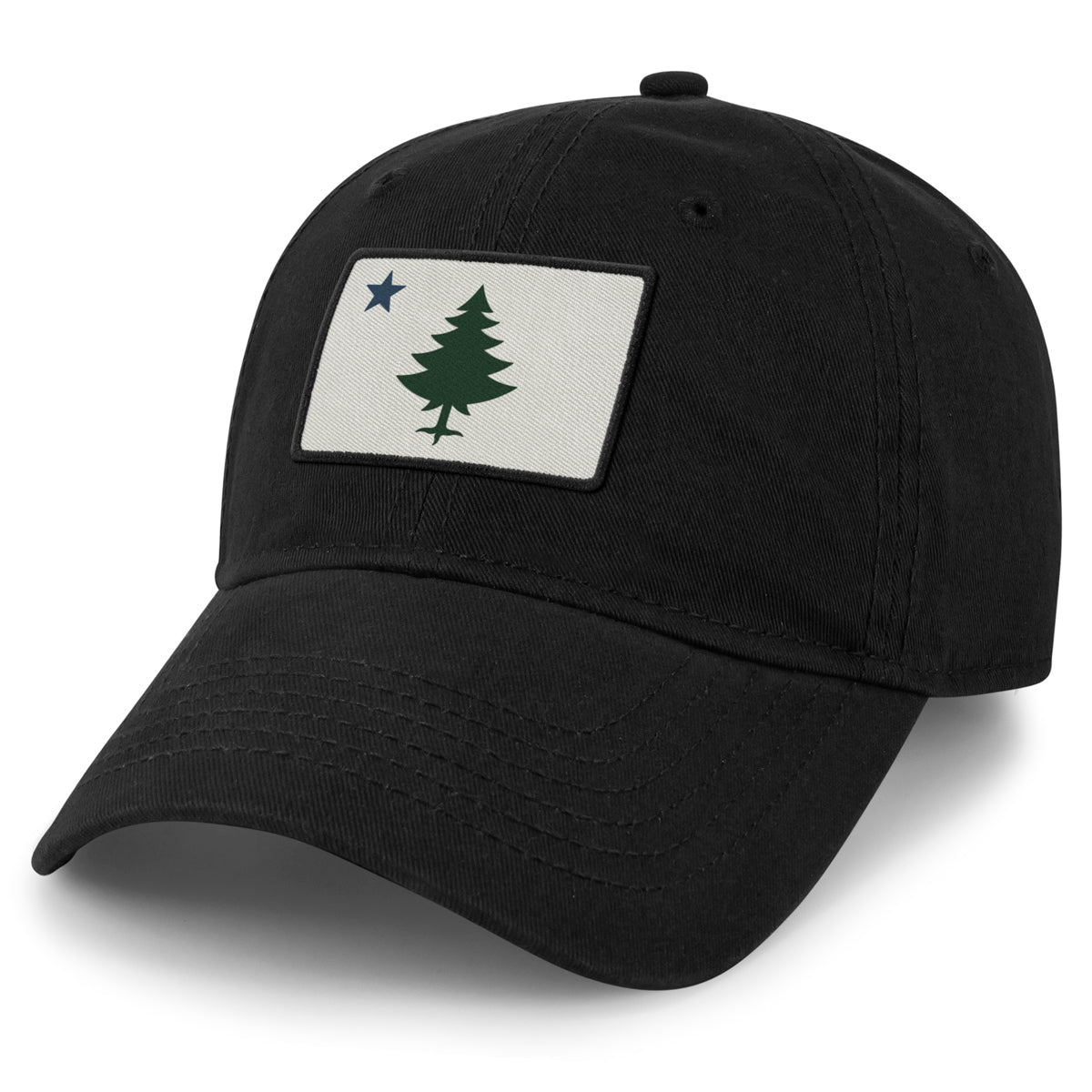 Vintage Maine Flag Dad Hat - Chowdaheadz