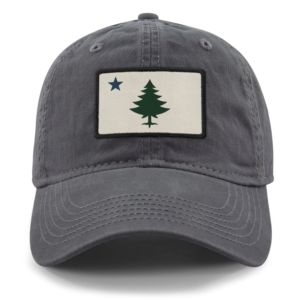 Vintage Maine Flag Dad Hat - Chowdaheadz