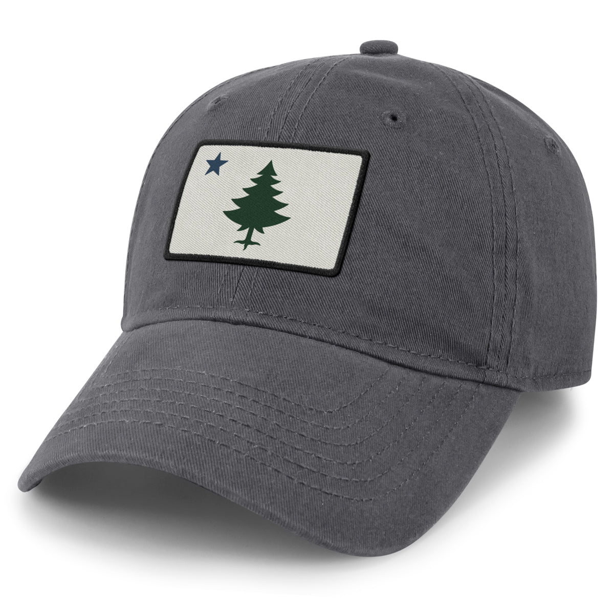 Vintage Maine Flag Dad Hat - Chowdaheadz