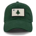 Vintage Maine Flag Dad Hat - Chowdaheadz
