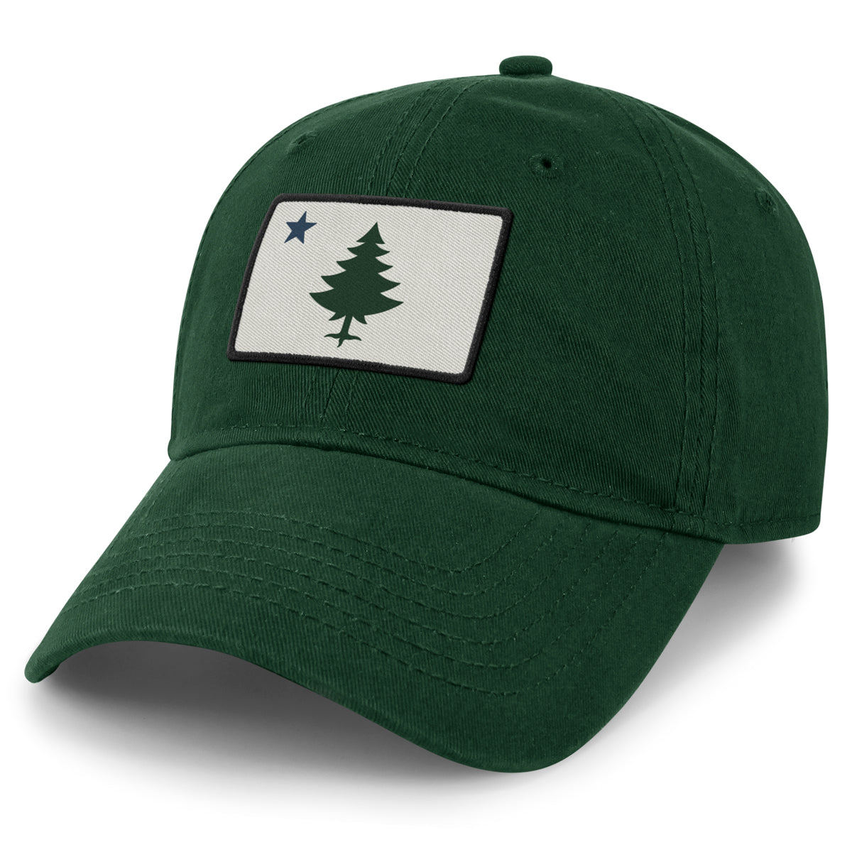 Vintage Maine Flag Dad Hat - Chowdaheadz