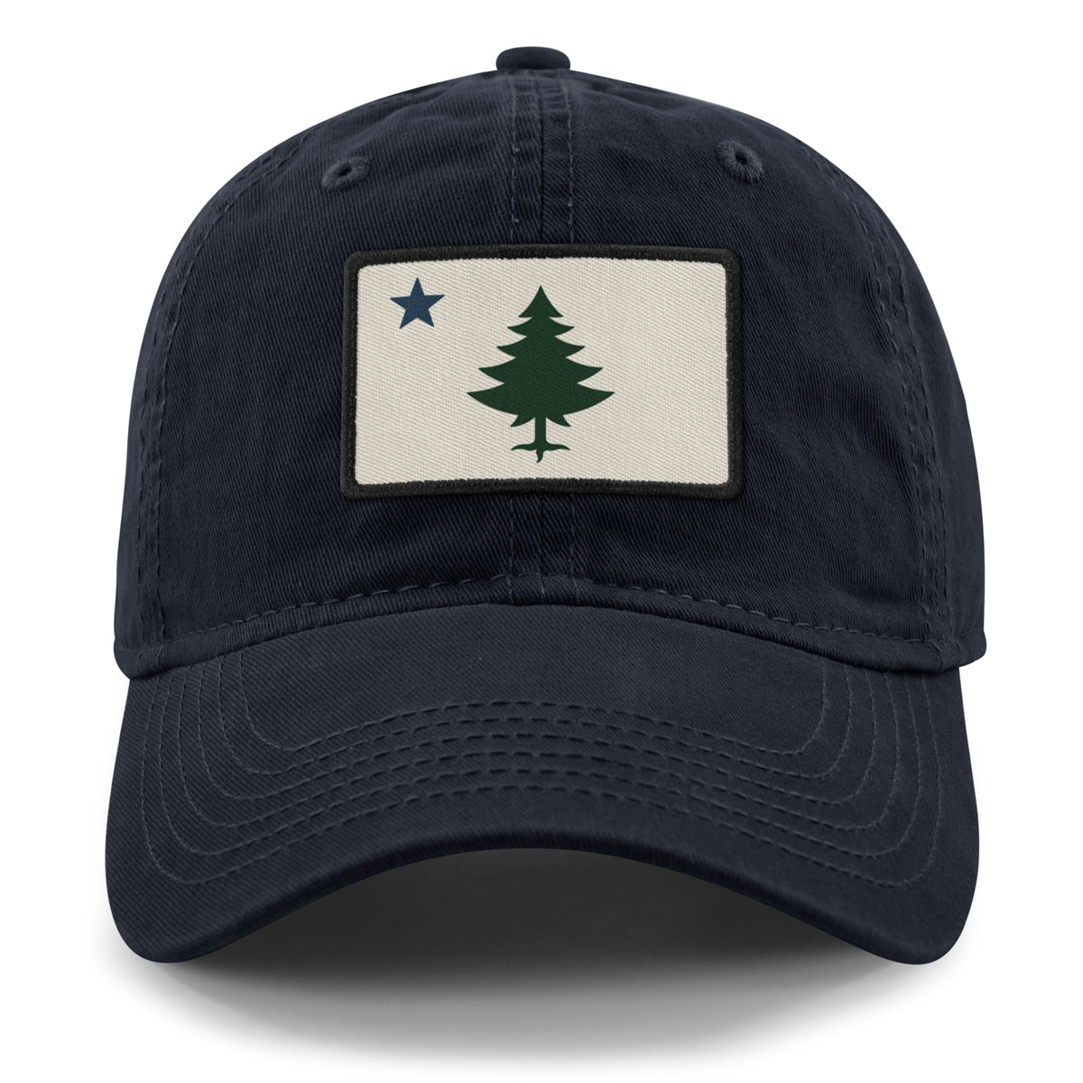 Vintage Maine Flag Dad Hat - Chowdaheadz