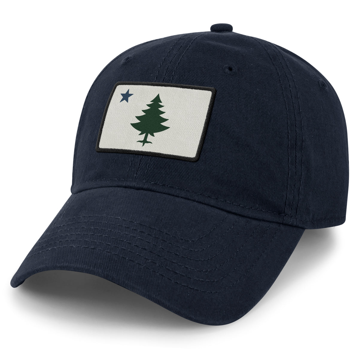Vintage Maine Flag Dad Hat - Chowdaheadz