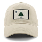 Vintage Maine Flag Dad Hat - Chowdaheadz