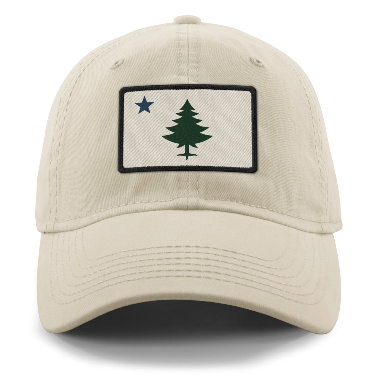 Vintage Maine Flag Dad Hat - Chowdaheadz