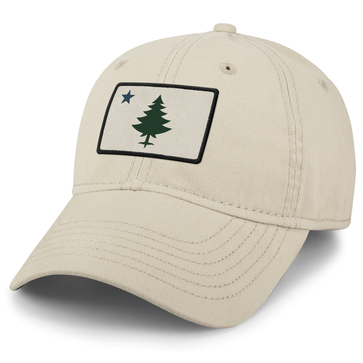 Vintage Maine Flag Dad Hat - Chowdaheadz
