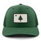 Vintage Maine Flag Classic Snapback Trucker - Chowdaheadz