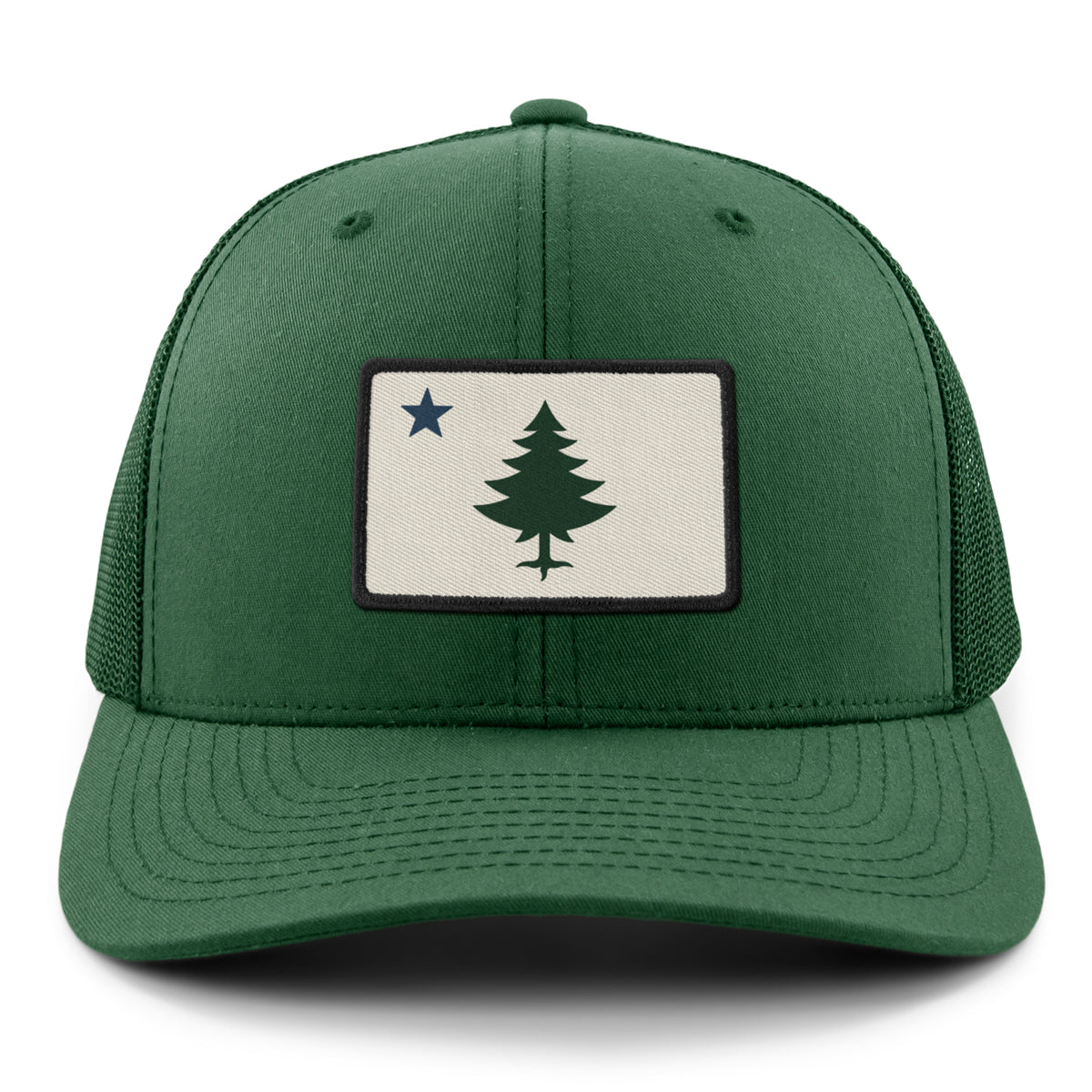 Vintage Maine Flag Classic Snapback Trucker - Chowdaheadz