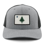 Vintage Maine Flag Classic Snapback Trucker - Chowdaheadz