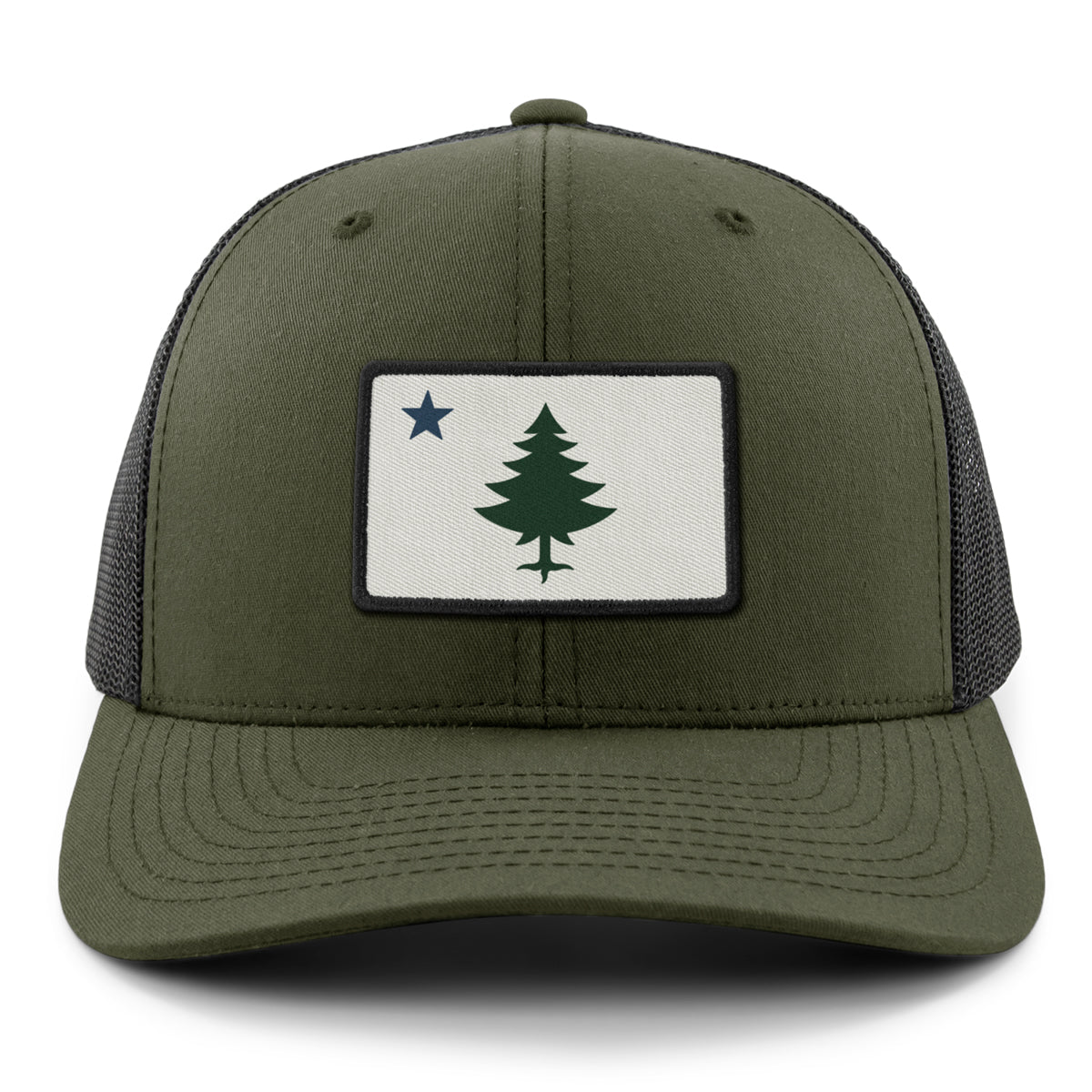 Vintage Maine Flag Classic Snapback Trucker - Chowdaheadz