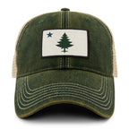 Vintage Maine Flag Dirty Water Trucker - Chowdaheadz