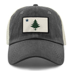 Vintage Maine Flag Relaxed Trucker - Chowdaheadz