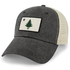 Vintage Maine Flag Relaxed Trucker - Chowdaheadz