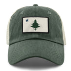 Vintage Maine Flag Relaxed Trucker - Chowdaheadz