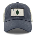 Vintage Maine Flag Relaxed Trucker - Chowdaheadz