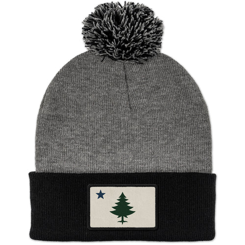 Vintage Maine Flag Two Tone Knit - Chowdaheadz