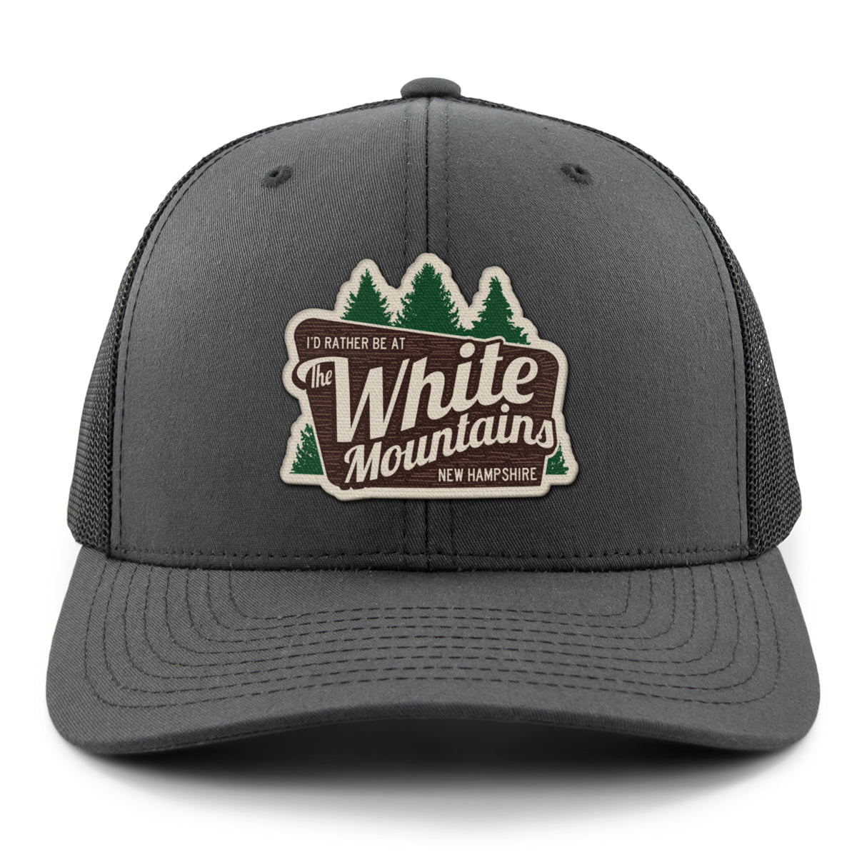 I'd Rather Be At The White Mountains Classic Snapback Trucker - Chowdaheadz