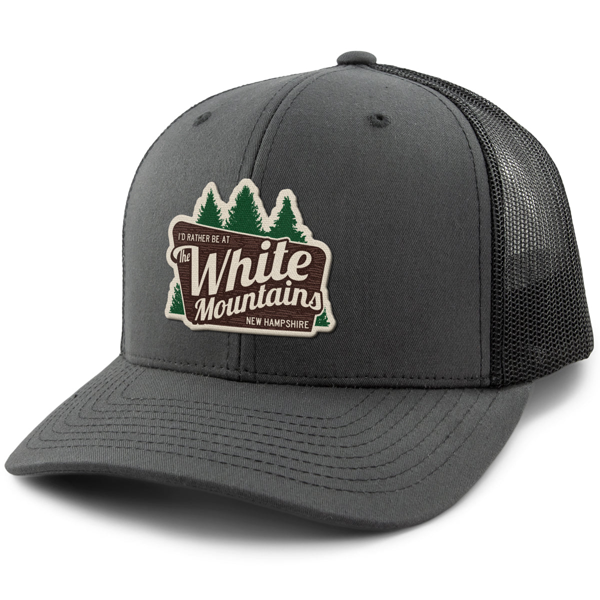 I'd Rather Be At The White Mountains Classic Snapback Trucker - Chowdaheadz