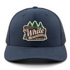 I'd Rather Be At The White Mountains Classic Snapback Trucker - Chowdaheadz