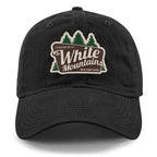 I'd Rather Be At The White Mountains Dad Hat - Chowdaheadz