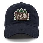 I'd Rather Be At The White Mountains Dad Hat - Chowdaheadz