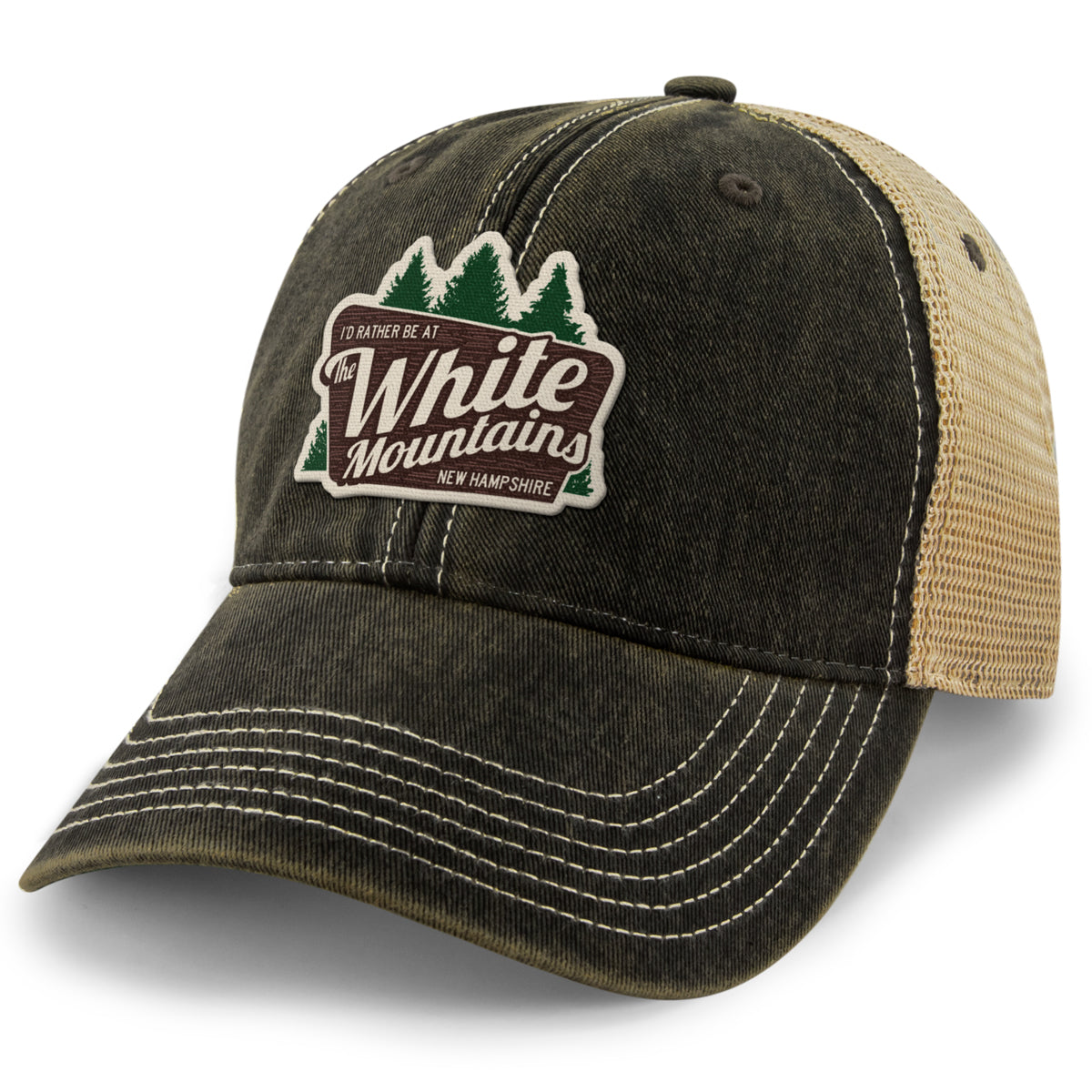 I'd Rather Be At The Mountains Dirty Water Trucker - Chowdaheadz