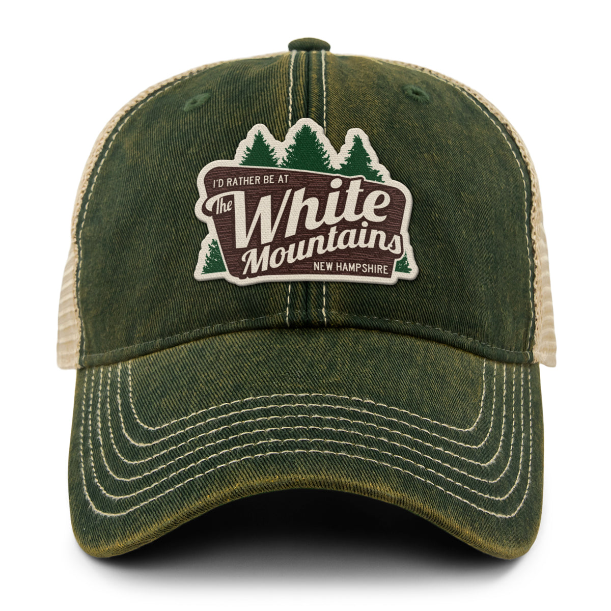 I'd Rather Be At The Mountains Dirty Water Trucker - Chowdaheadz