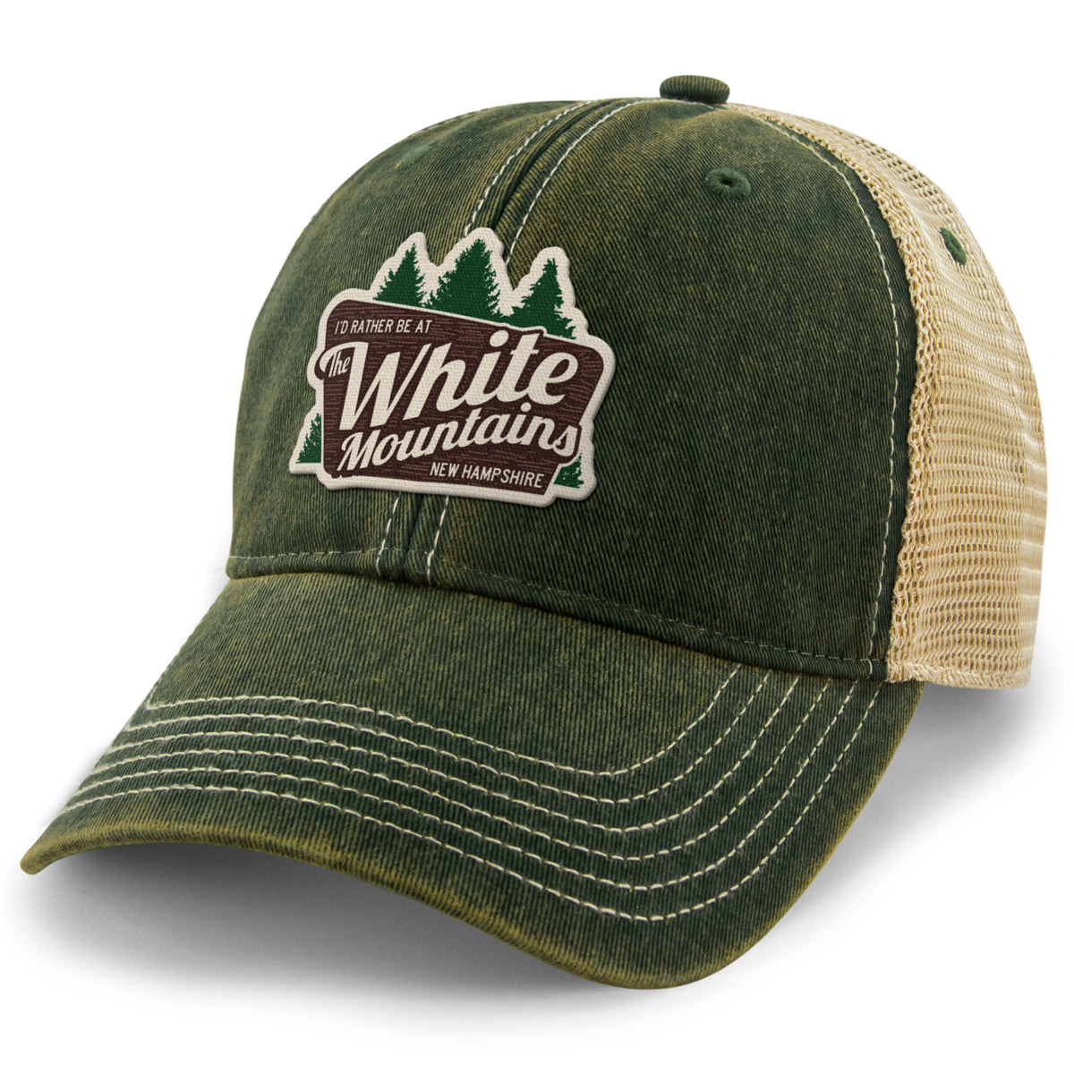 I'd Rather Be At The Mountains Dirty Water Trucker - Chowdaheadz