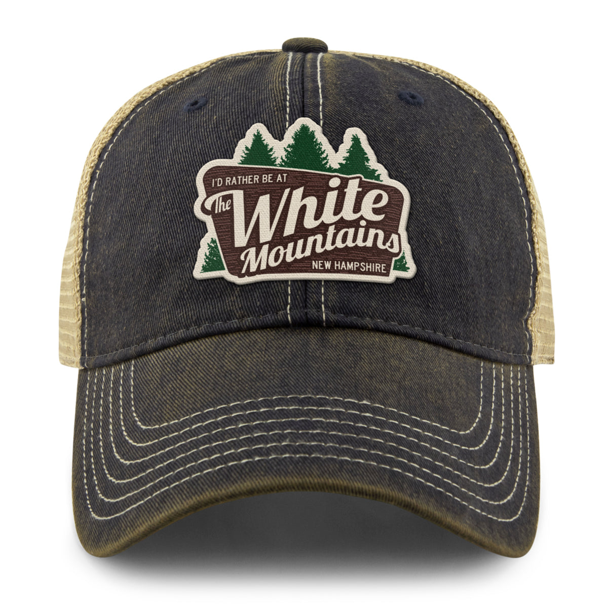 I'd Rather Be At The Mountains Dirty Water Trucker - Chowdaheadz